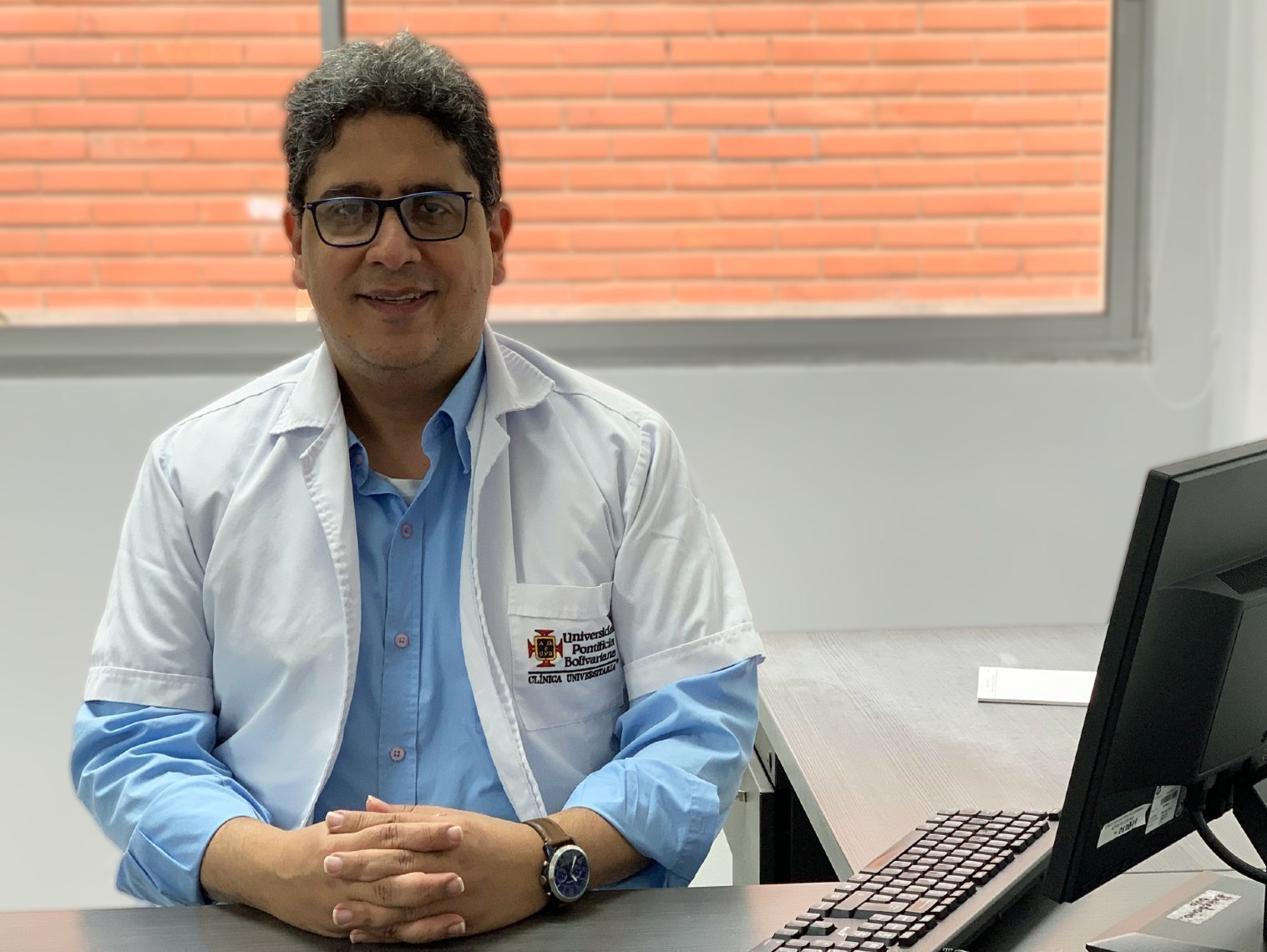 Doctor Carlos Jaime Velásquez Franco, uno de los investigadores de un estudio sobre la enfermedad pulmonar intersticial y su relación con las enfermedades autoinmunes. 