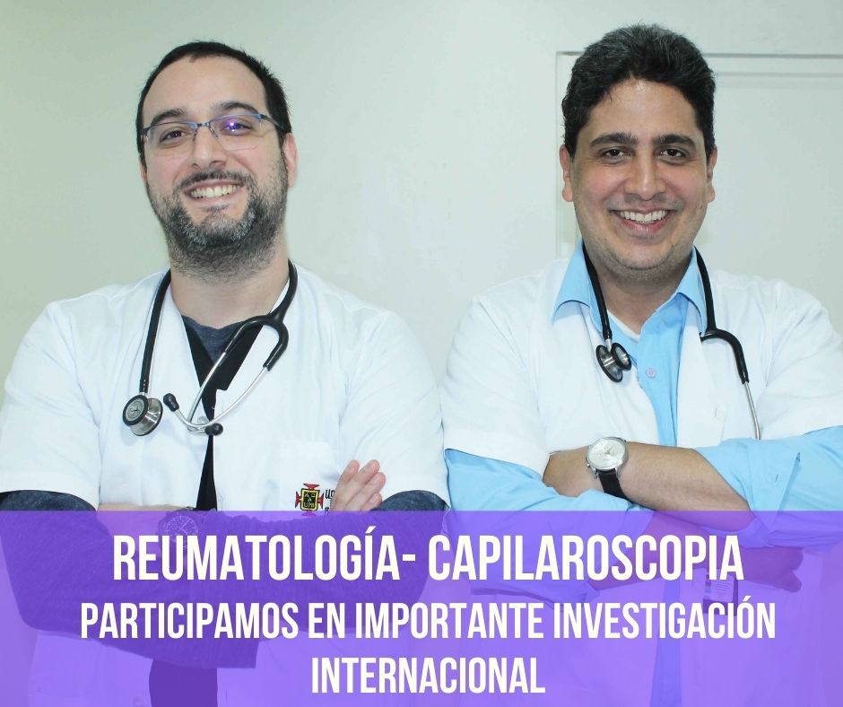 Líderes en Capilaroscopia investigación internacional 