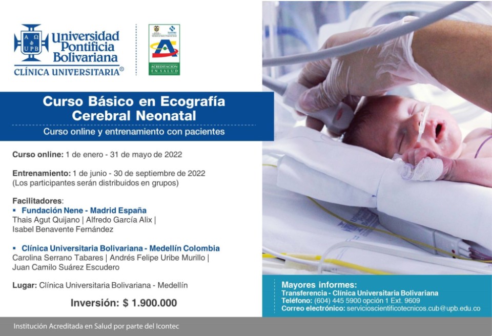 Curso de Ecografía Cerebral Neonatal 2022- Información